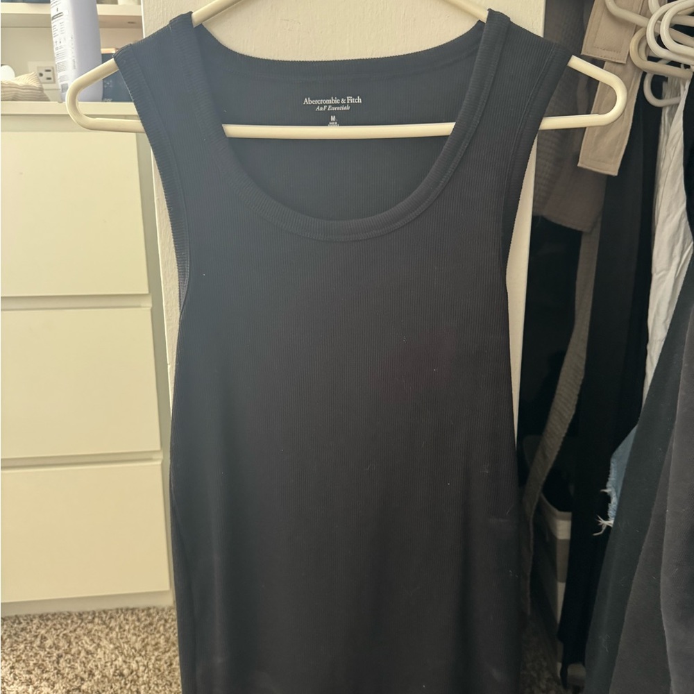 Abercrombie & Fitch Women's Black Tank Top